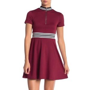 Be Bop Short Sleeve French Terry Dress